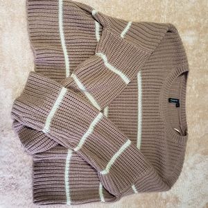 Moon & Madison Stripped Sweater, Large